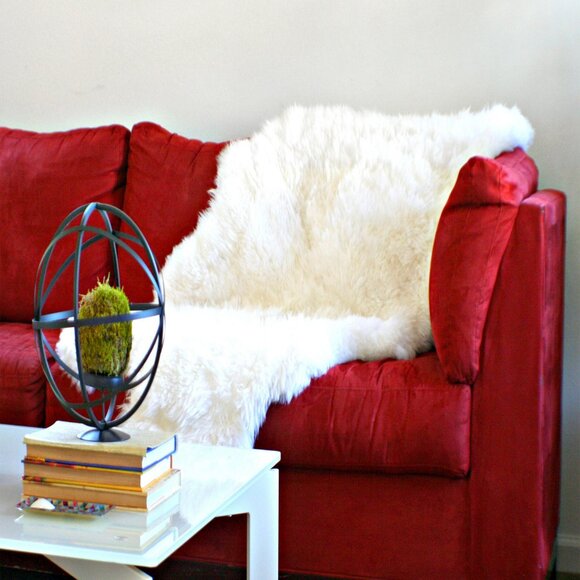 ORGANIC GREEK FLOKATI WOOL PET BEDS-44" X 48" 100% NATURAL WOOL-PETS LOVE THEM - Picture 4 of 8